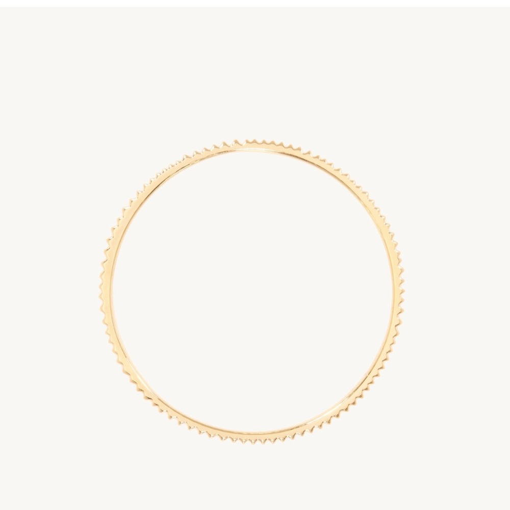 Catbird Jewelry Petite Gold Fountain Ring - Picture 7 of 16